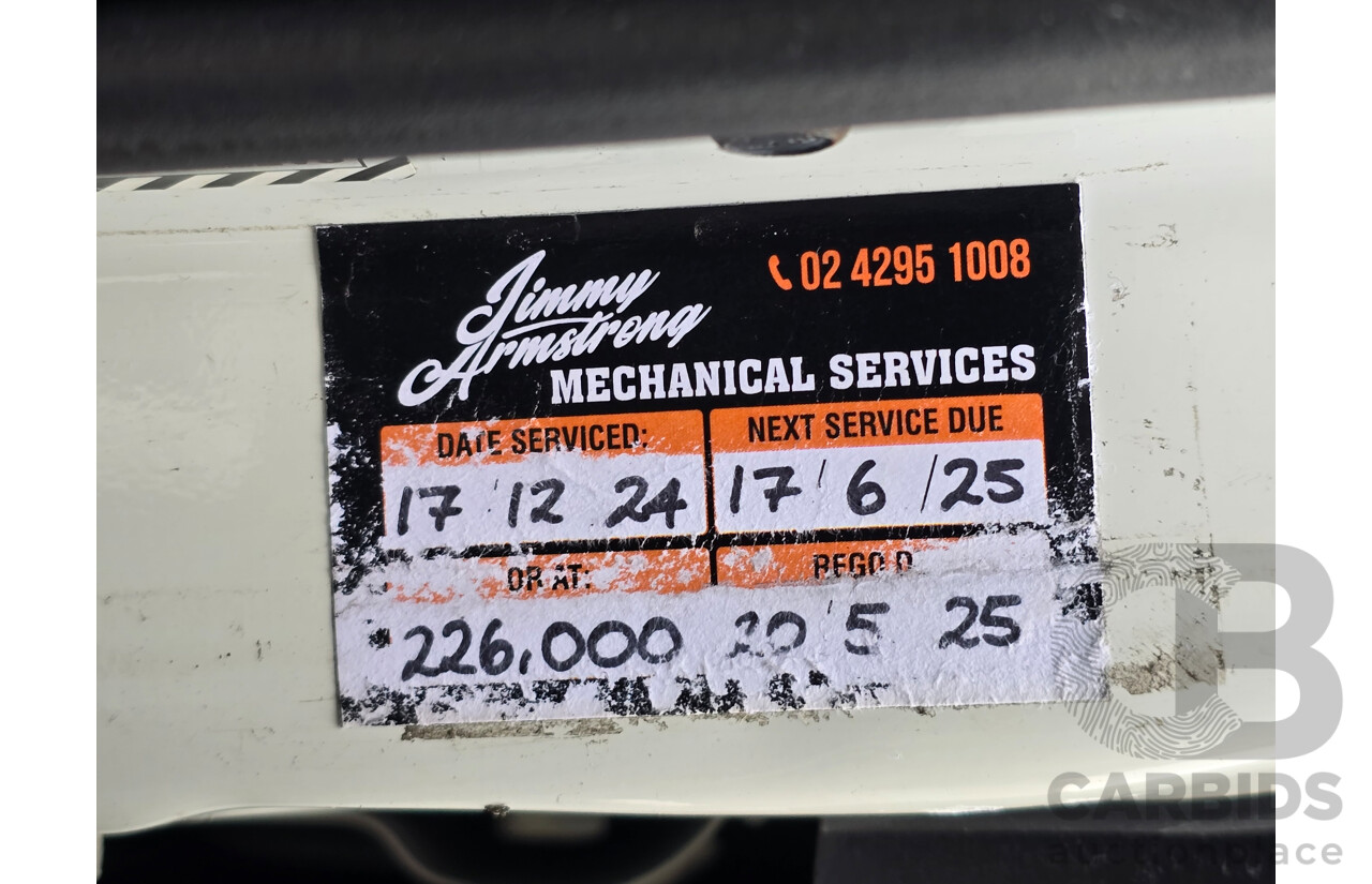 11/2017 Mazda BT-50 XT (4x4) UR0YG1 2d Cab Chassis Cool White Turbo Diesel 3.2L