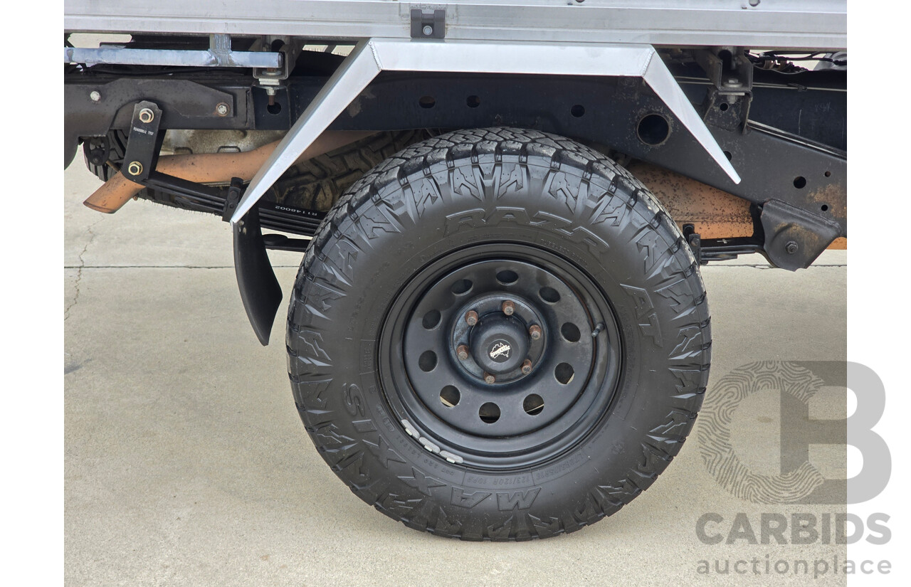 11/2017 Mazda BT-50 XT (4x4) UR0YG1 2d Cab Chassis Cool White Turbo Diesel 3.2L