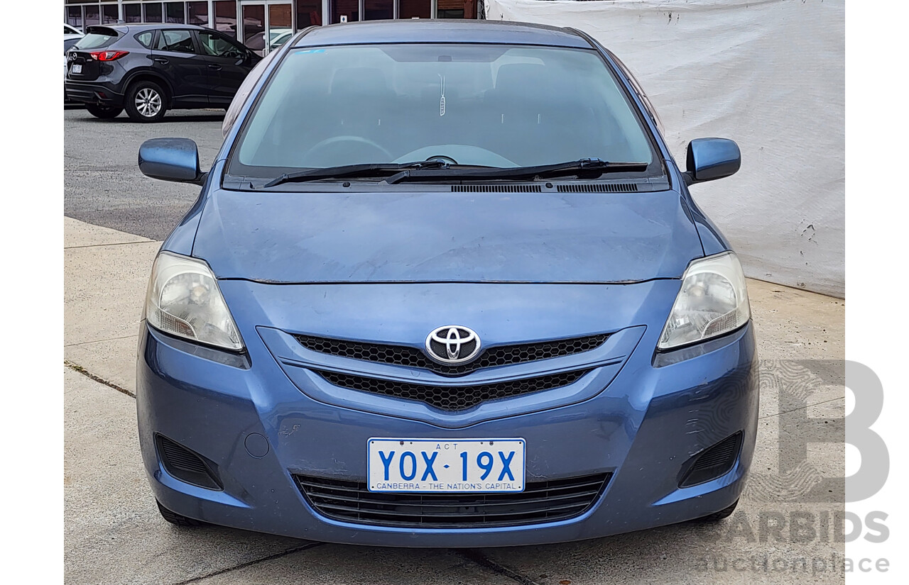 7/2006 Toyota Yaris YRS NCP93R 4d Sedan Blue 1.5L