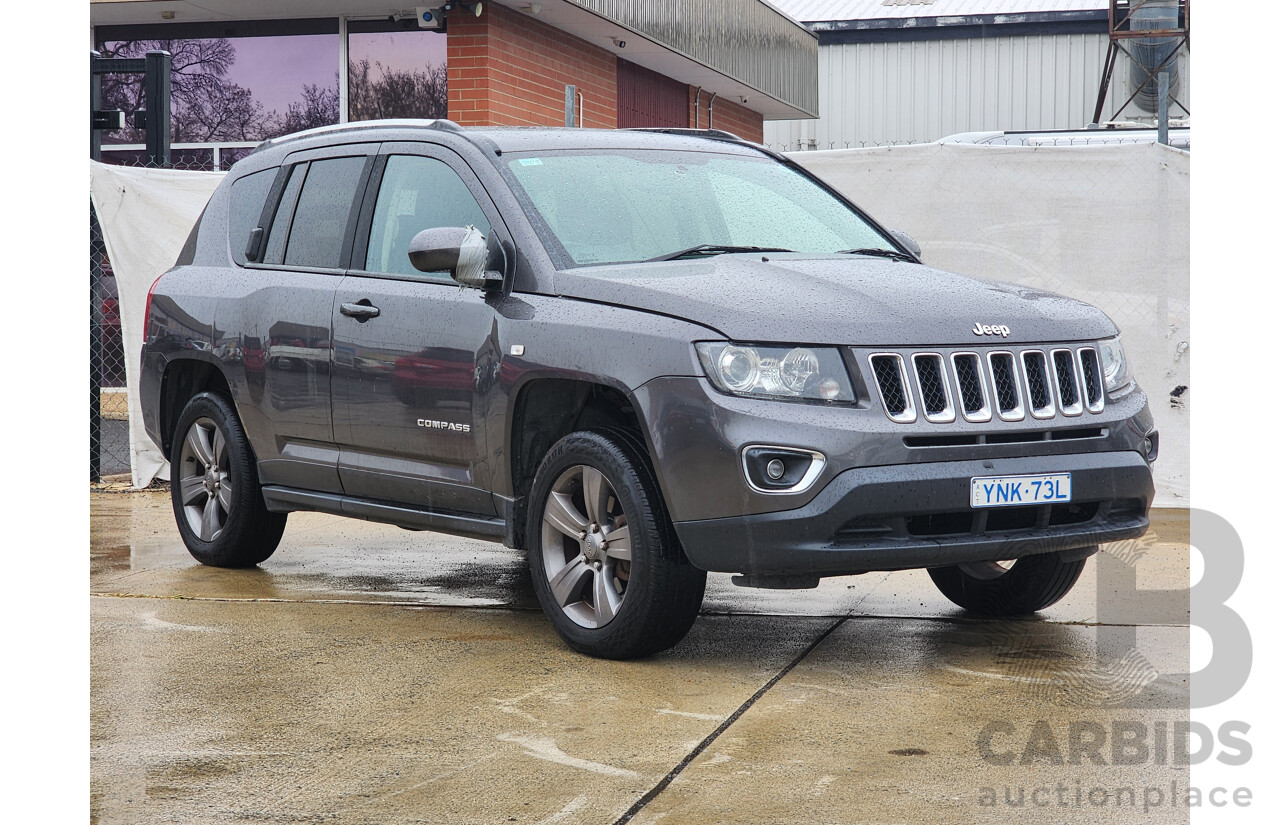 5/2015 Jeep Compass North (4x2) MK MY15 4d Wagon Grey 2.0L