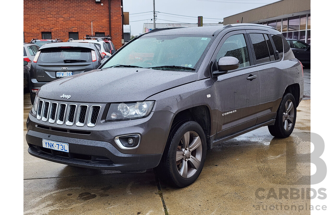 5/2015 Jeep Compass North (4x2) MK MY15 4d Wagon Grey 2.0L