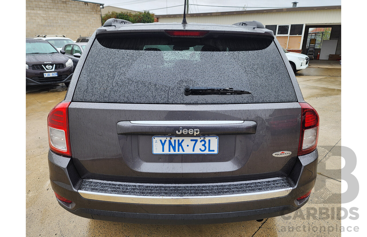 5/2015 Jeep Compass North (4x2) MK MY15 4d Wagon Grey 2.0L