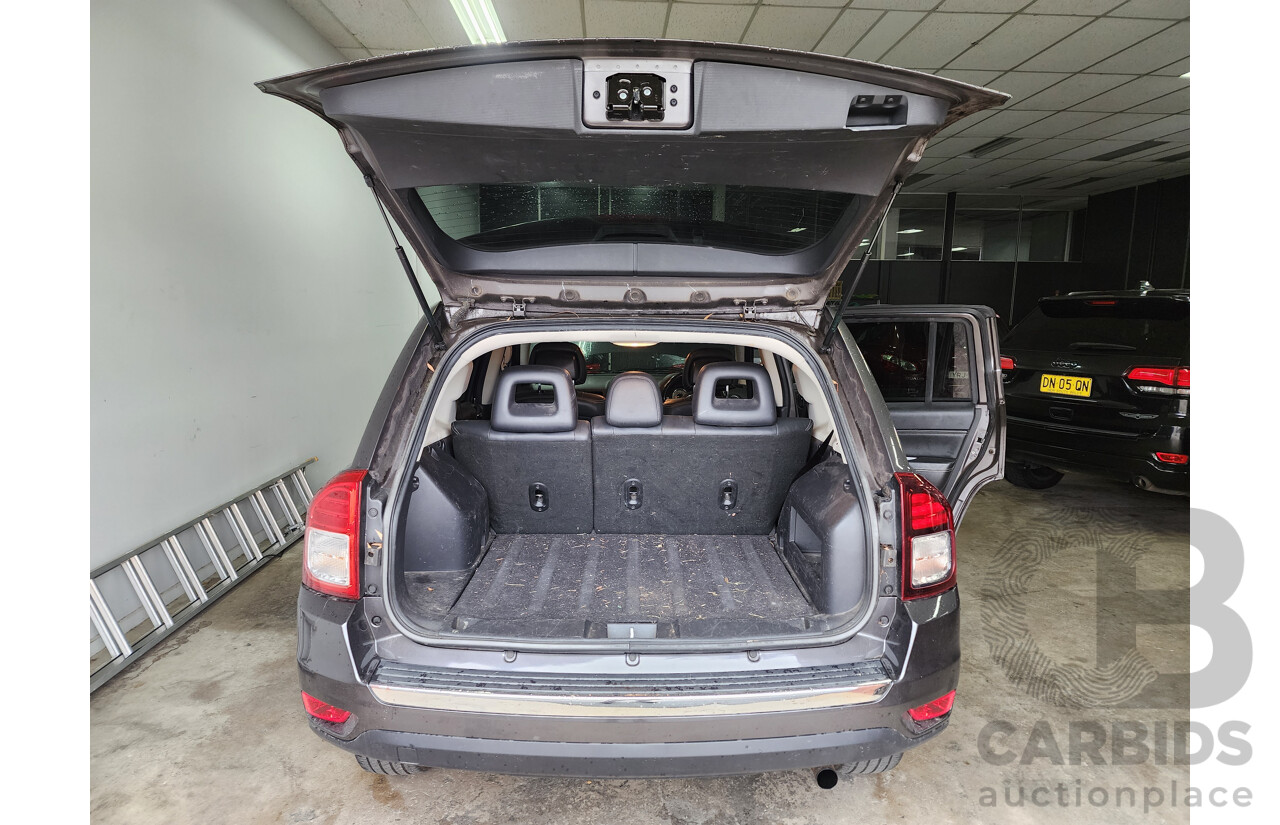 5/2015 Jeep Compass North (4x2) MK MY15 4d Wagon Grey 2.0L