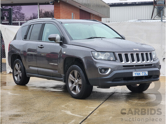 5/2015 Jeep Compass North (4x2) MK MY15 4d Wagon Grey 2.0L