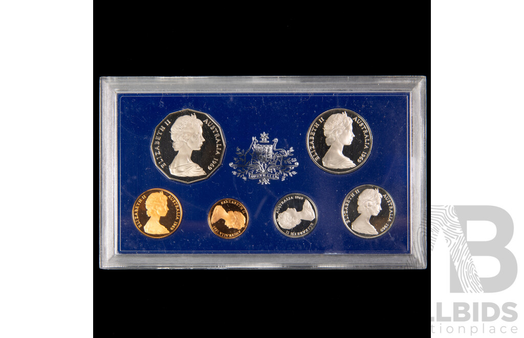 Australian RAM 1969 Six Proof Coin Set