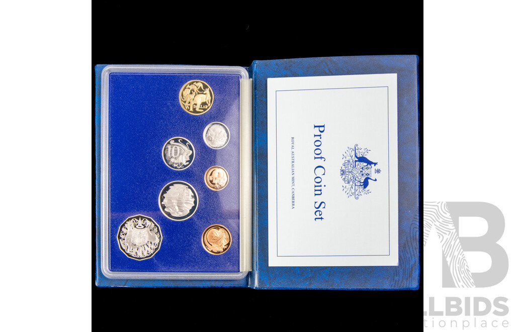 Australian RAM 1987 Seven Proof Coin Set