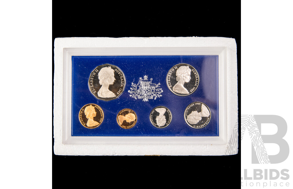 Australian RAM 1969 Six Proof Coin Set