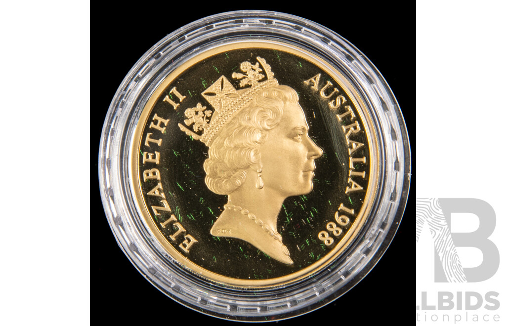 Australian RAM 1988 Proof Five Dollar Coin