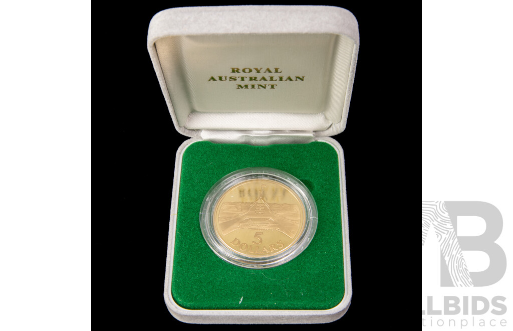 Australian RAM 1988 Proof Five Dollar Coin