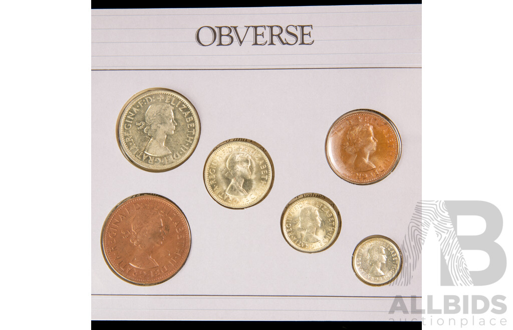 Australian Predecimal Coin Set