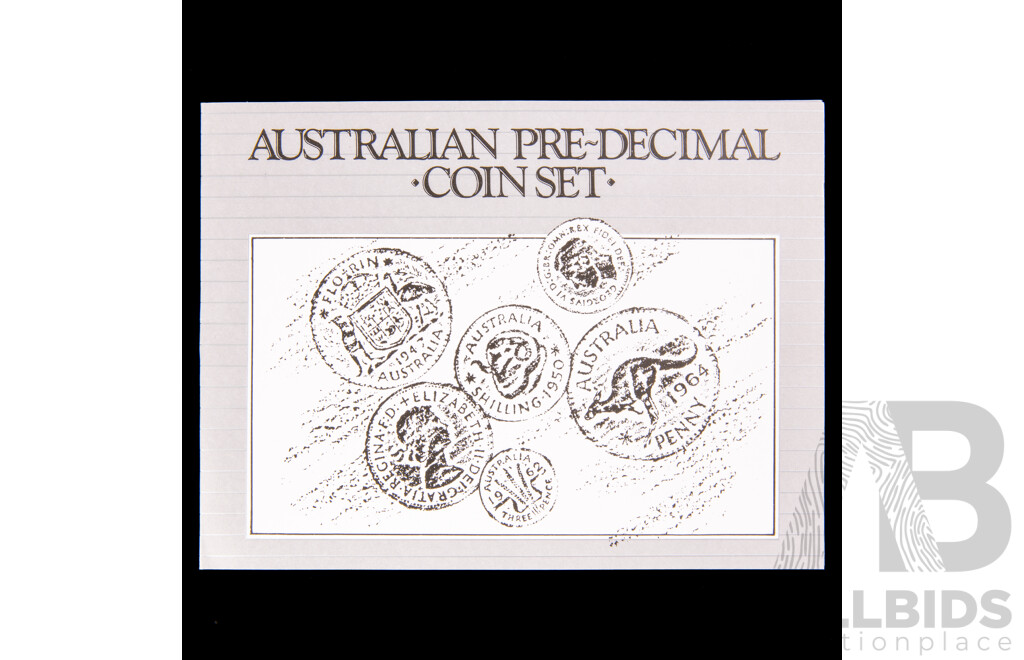 Australian Predecimal Coin Set
