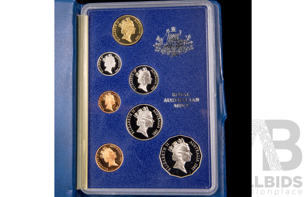 Australian RAM 1985 Seven Coin Proof Set