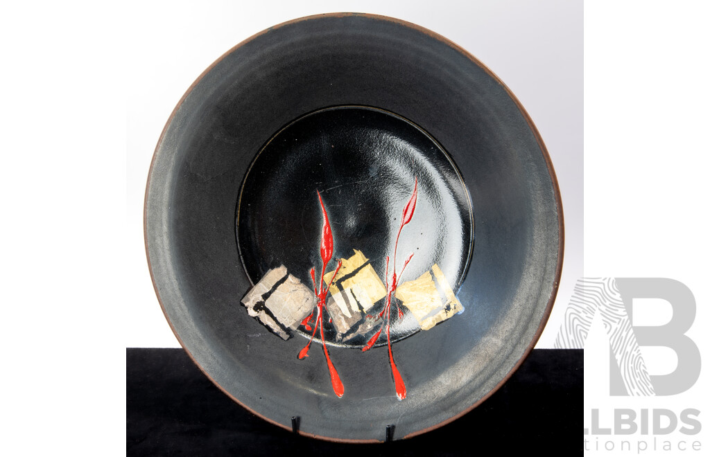 Vintage Australian Studio Pottery Dish by Greg Daly