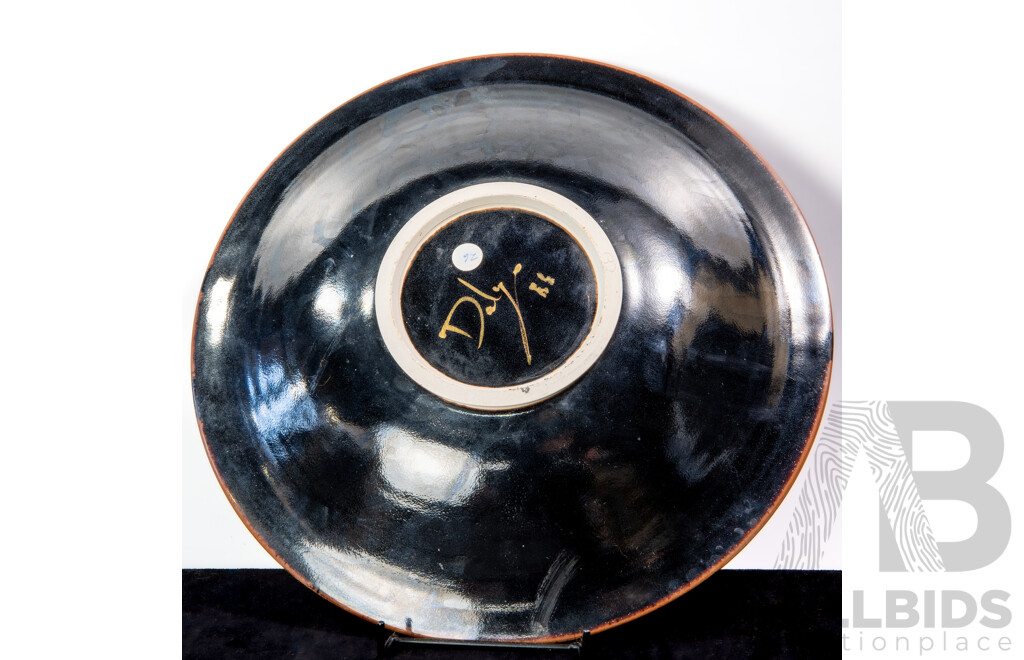 Vintage Australian Studio Pottery Dish by Greg Daly