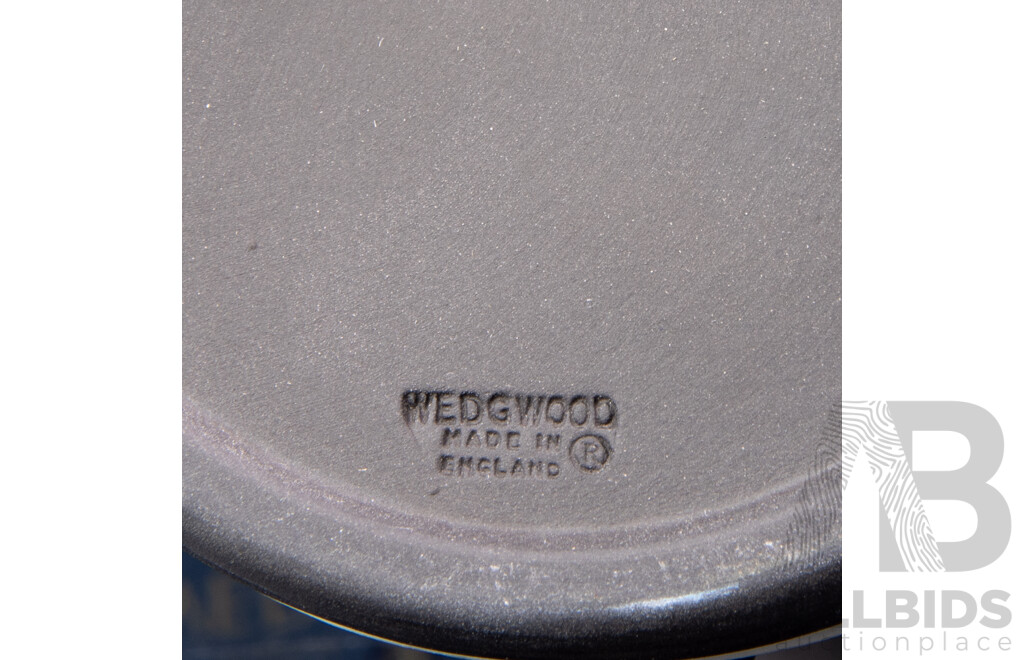 Wedgwood Limited Edition of 250 Issued Exclusively for the Wedgwood Collectors Society the White on Black Jasper Trojan Jug in Original Box