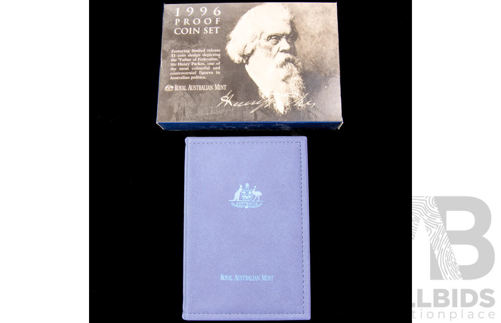 Australian RAM 1996 Six Proof Coin Set, Sir Henry Parkes