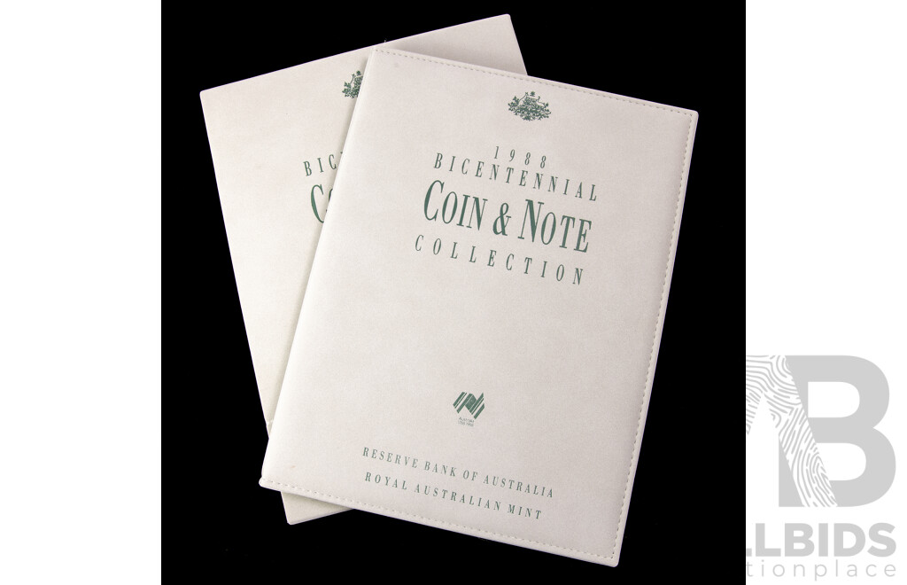 Australian RAM/RBA 1988 Coin and Note Collection Folder