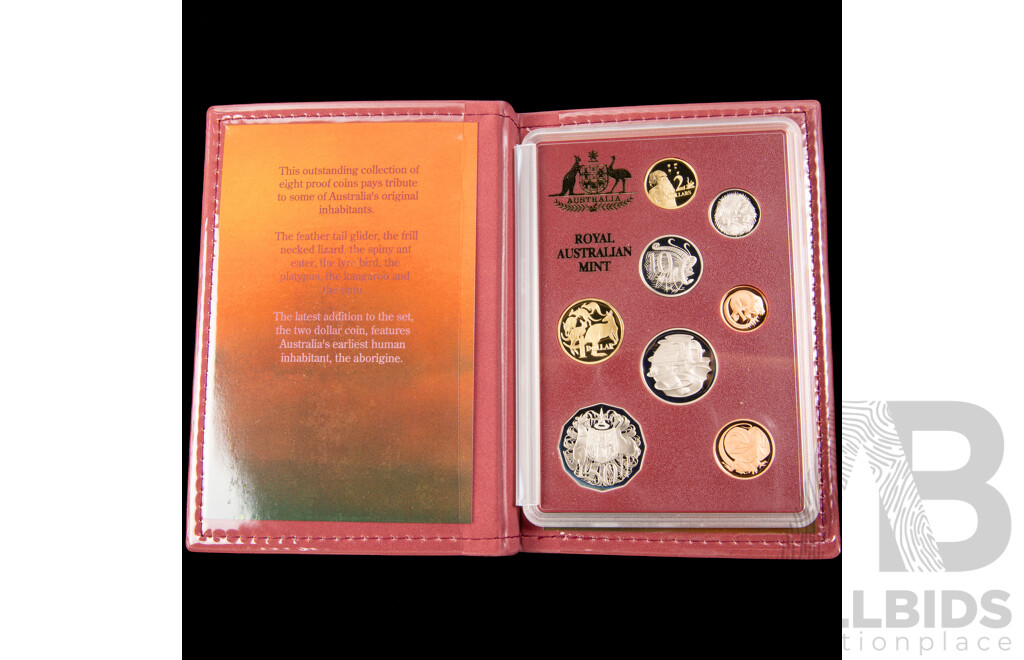 Australian RAM 1989 Eight Proof Coin Set