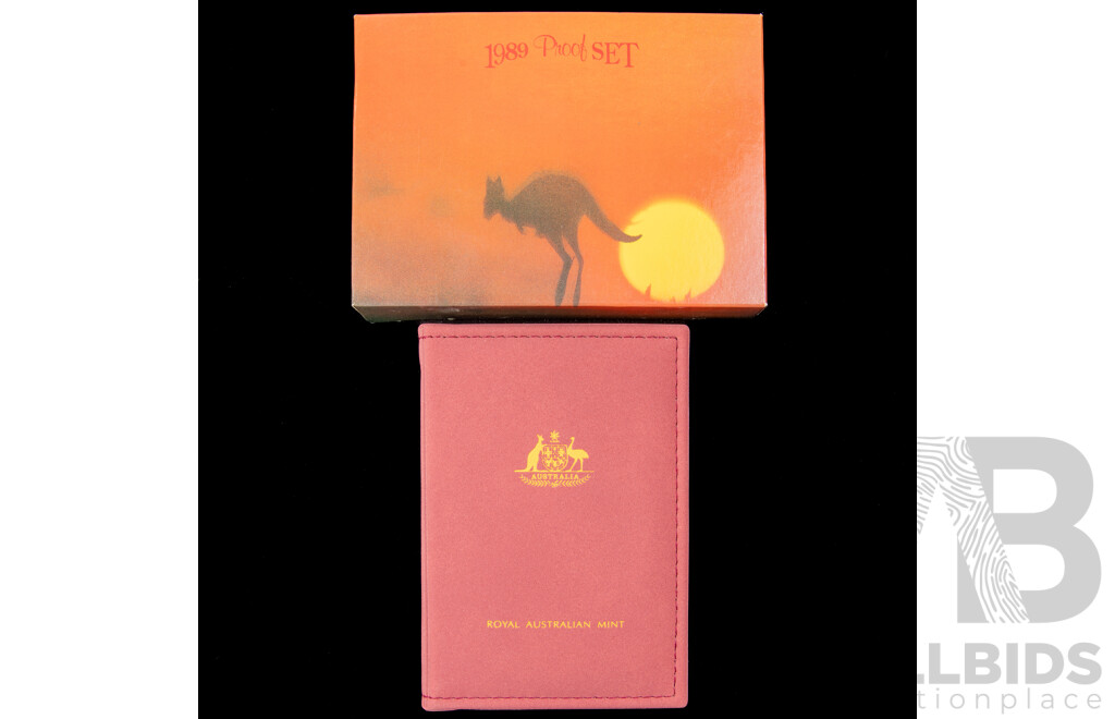 Australian RAM 1989 Eight Proof Coin Set