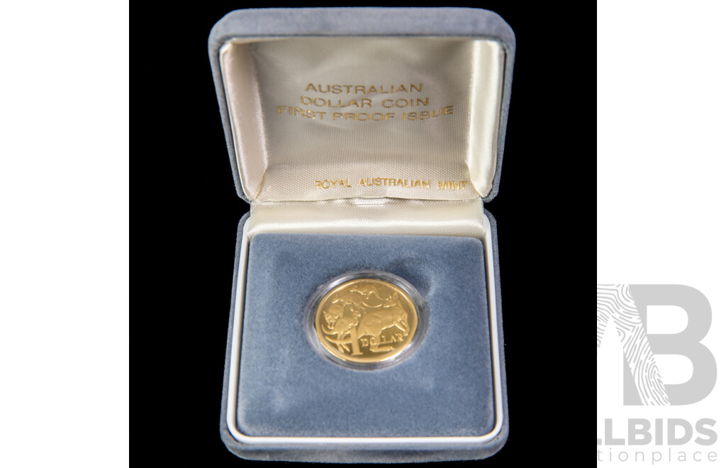 Australian RAM 1984 One Dollar Proof Coin, First Year Issue
