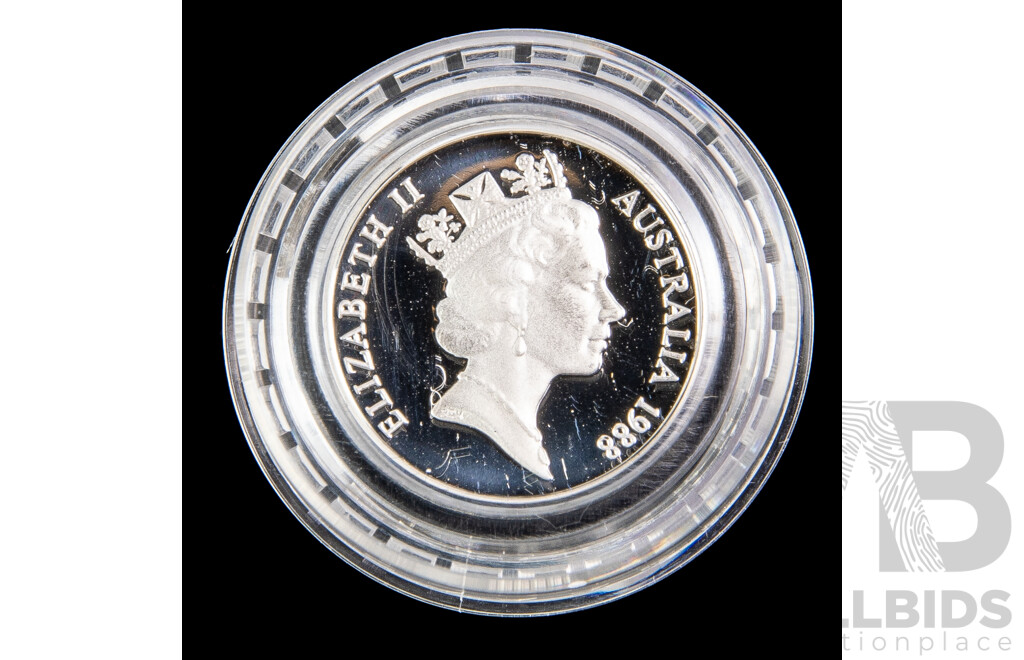 Australian RAM 1988 Silver Two Dollar Proof Coin .925