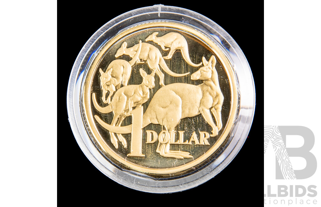 Australian RAM 1984 One Dollar Proof Coin, First Year Issue
