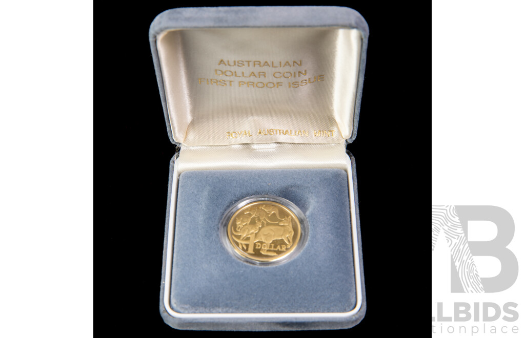 Australian RAM 1984 One Dollar Proof Coin, First Year Issue