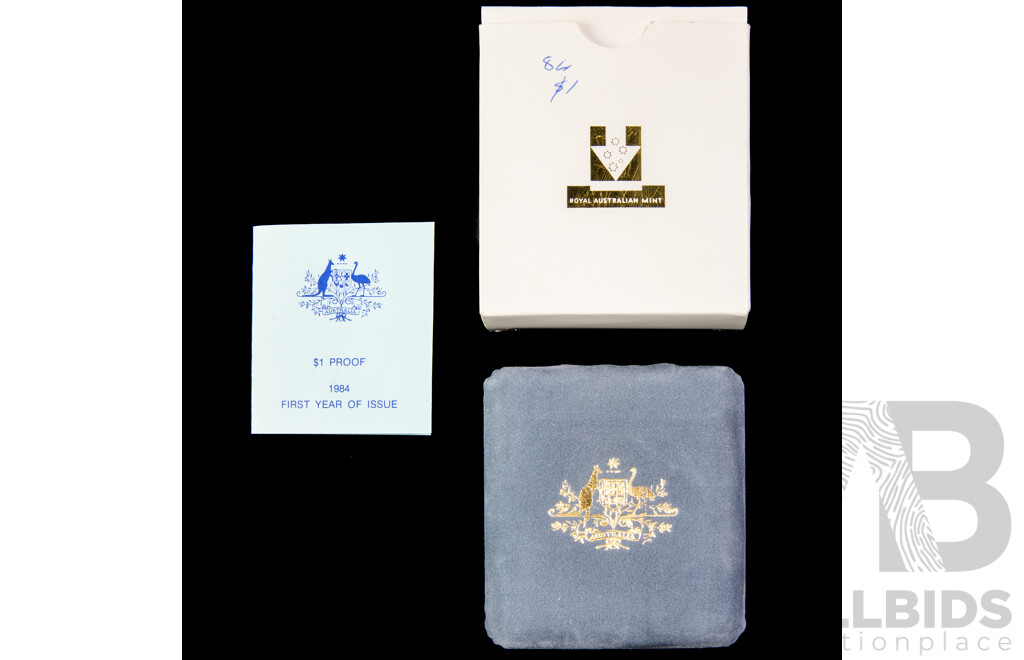 Australian RAM 1984 One Dollar Proof Coin, First Year Issue