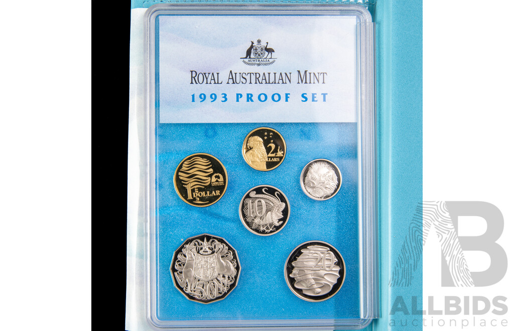 Australian RAM 1993 Six Proof Coin Set