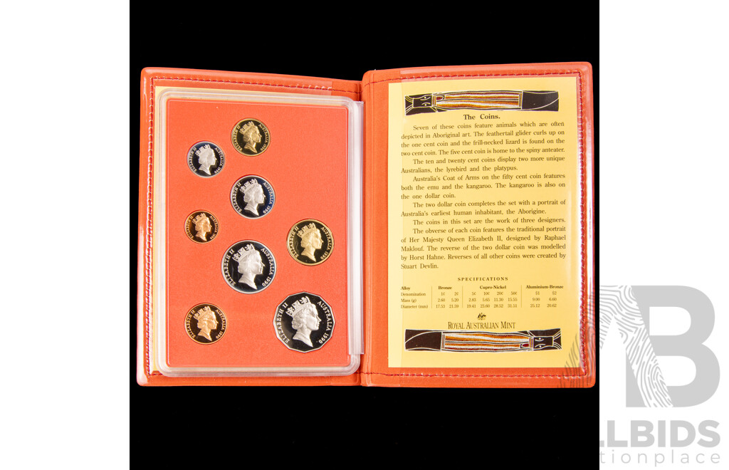 Australian RAM 1990 Eight Proof Coin Set