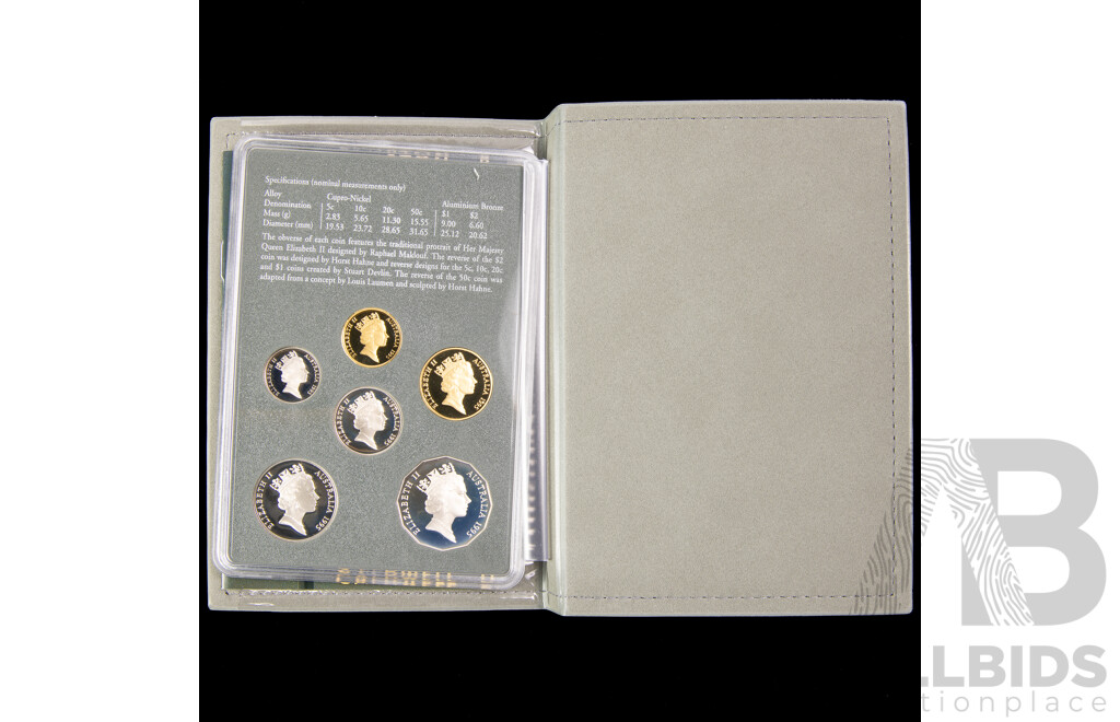 Australian RAM 1995 Six Proof Coin Set, Fiftieth Anniversary of the End of World War Two