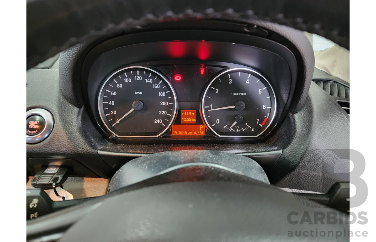 5/2008 Bmw 1 18i E87 MY07 UPGRADE 5d Hatchback Black 2.0L