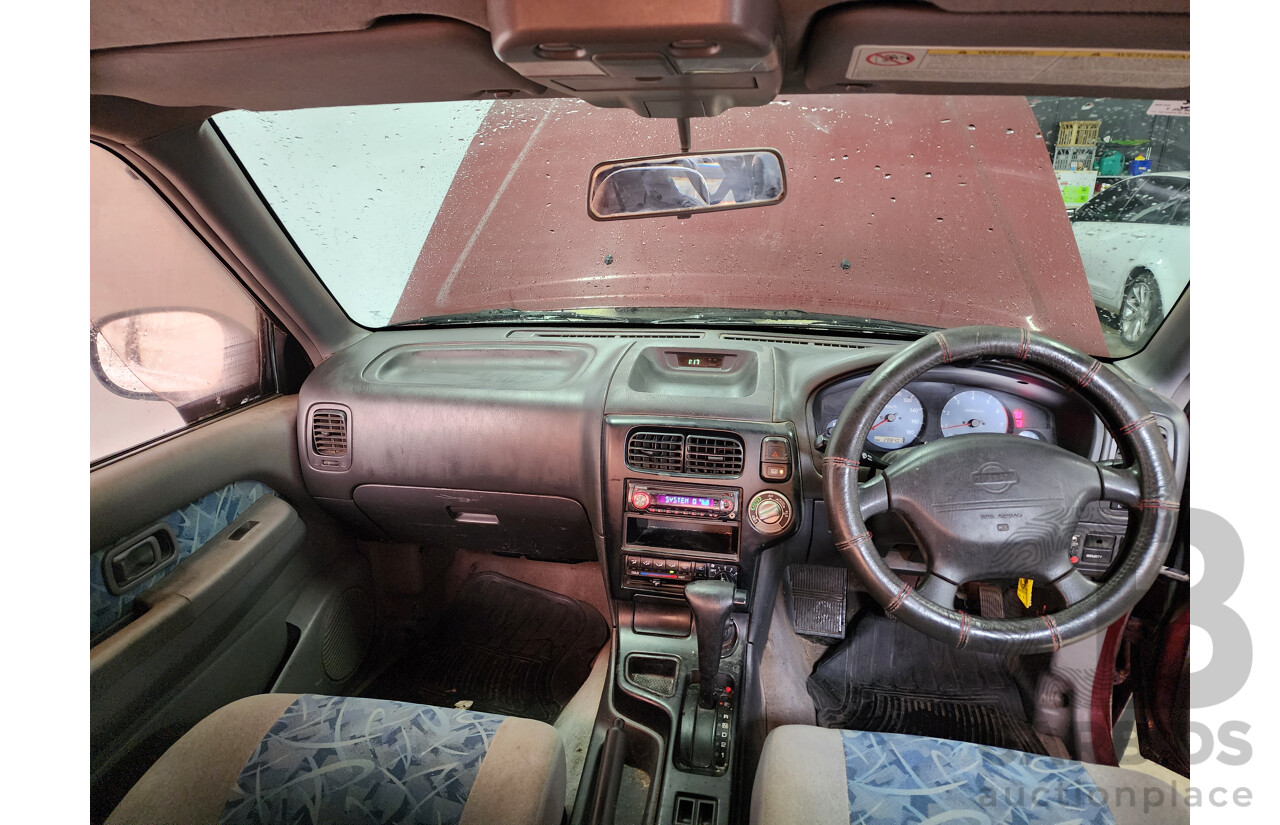 10/2001 Nissan Pathfinder ST (4x4)  4d Wagon Maroon 3.3L