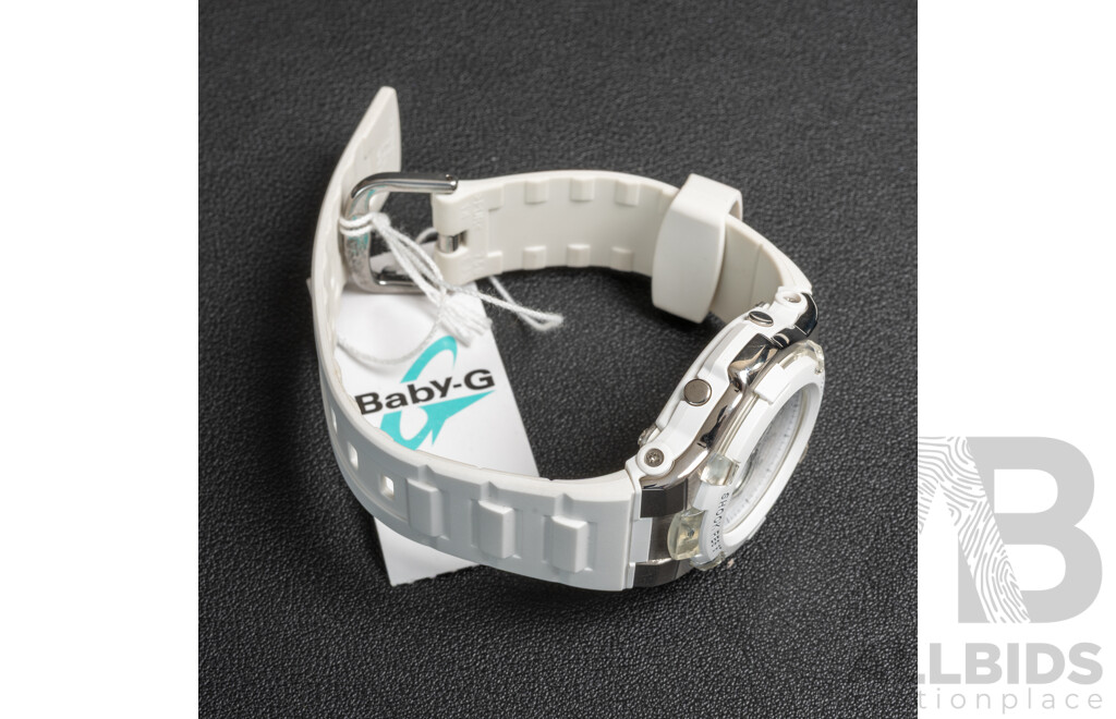 Casio Baby-G WR10Bar Shock Resist 35mm Watch, BGA110-7B, as New in Original Presentation Tin