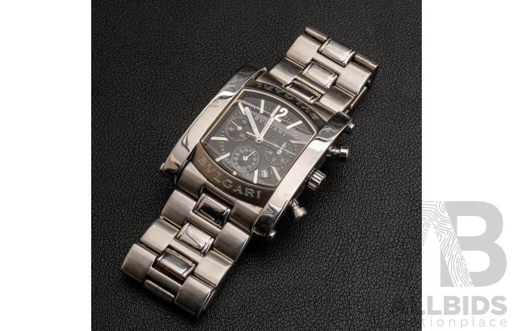 Bvlgari Assioma Mens Watch, EGW 30 G D 383, 36mm, Working