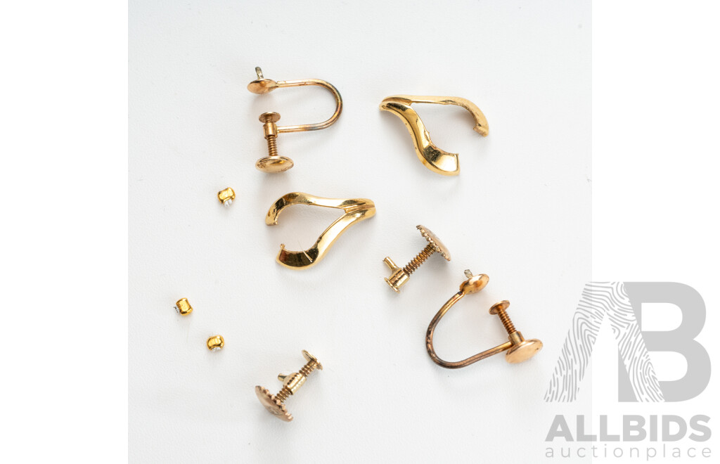 Scrap Gold 14/9ct, Hallmarked, 2.46 Grams