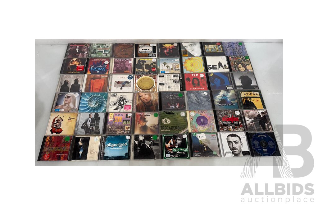 Bulk Lot of CD Discs - Lot of 120