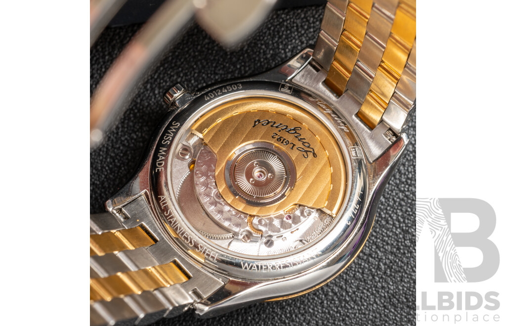 Longines Flagship Diamond Set Watch, 38.5mm, L4.774.3, Automatic with Original Presentation Box