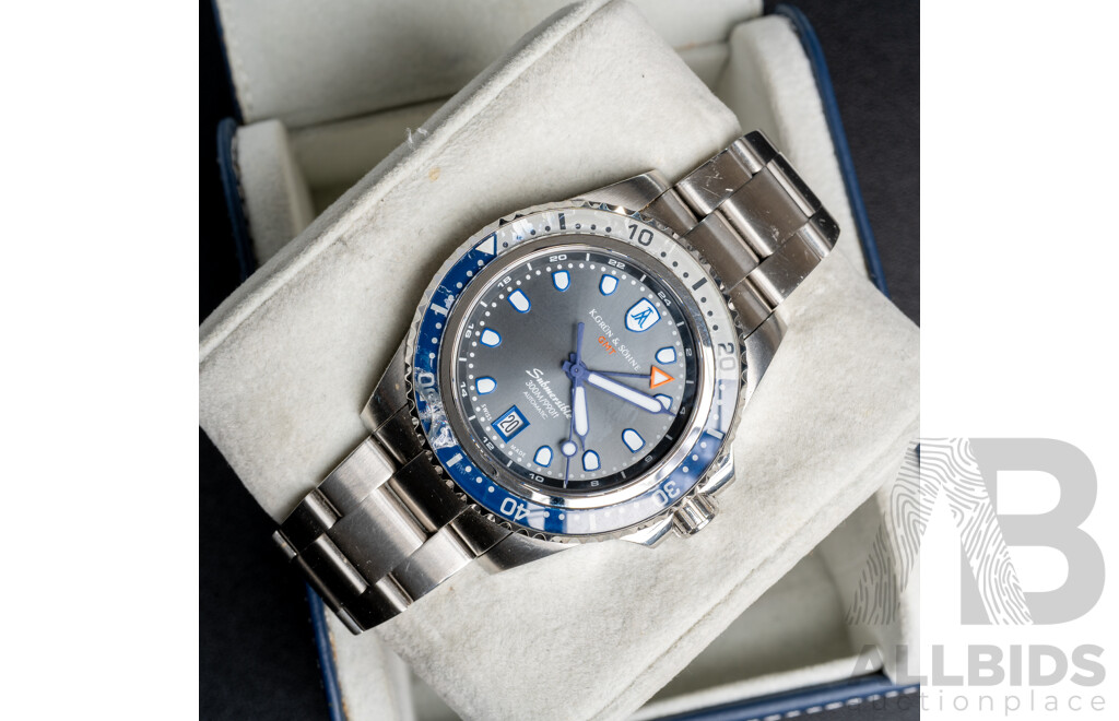 K.Grún & Sóhne 'The Submersible Storm' No. 091/300 with Original Presentation Box & Certificate