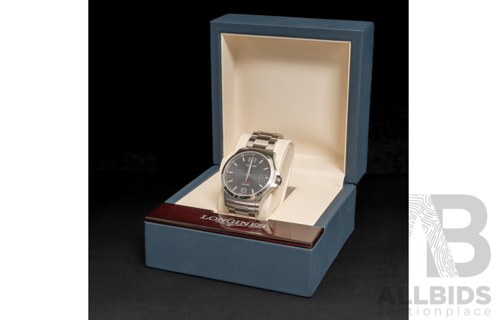 Longines Conquest VHP Watch, L3.726.4, 43mm, in Original Presentation Box with Manual