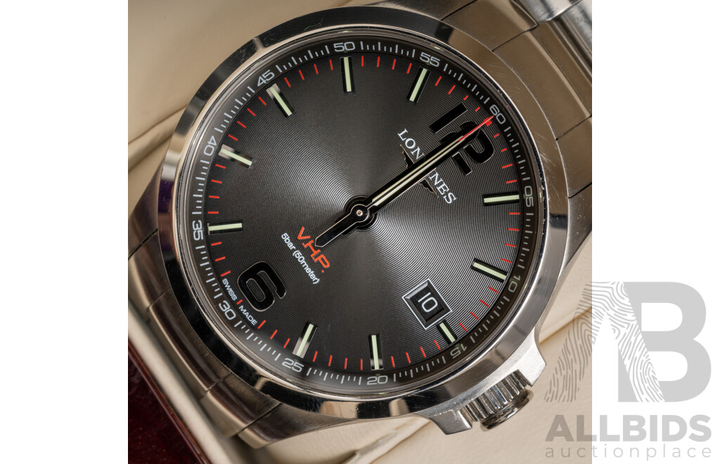 Longines Conquest VHP Watch, L3.726.4, 43mm, in Original Presentation Box with Manual