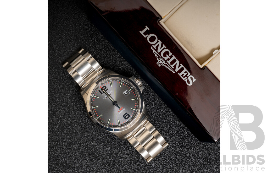 Longines Conquest VHP Watch, L3.726.4, 43mm, in Original Presentation Box with Manual