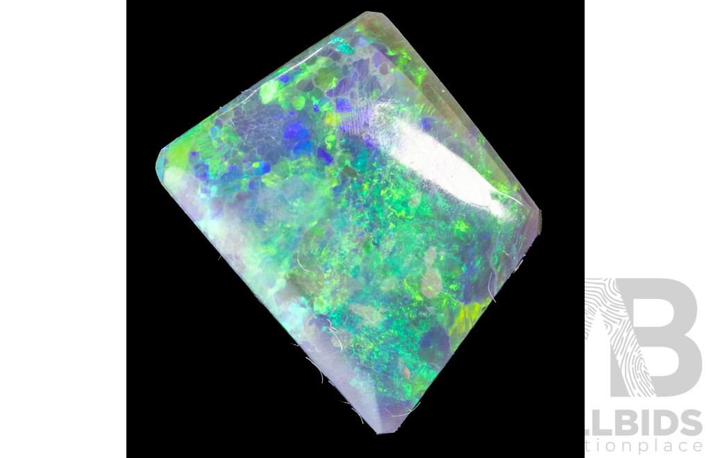 Austalian Boulder Opal, Quadrilateral Shaped, 2.60ct
