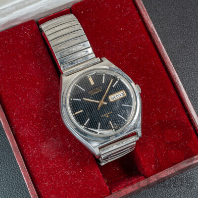 Seiko Automatic 17 Jewels Vintage Mens Watch, 6309-8000, 35mm, in Original Presentation Box