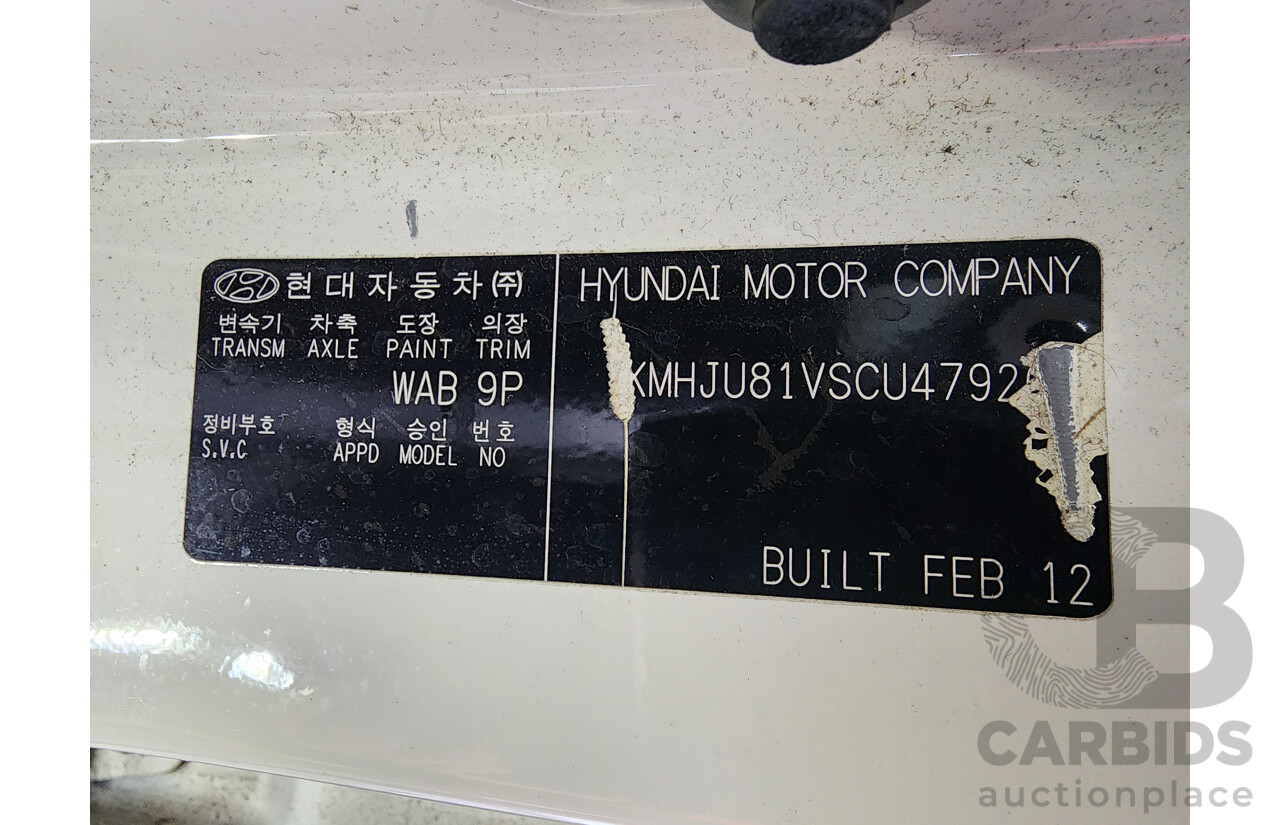 3/2012 Hyundai Ix35 Highlander (awd) LM MY11 4d Wagon White 2.0L