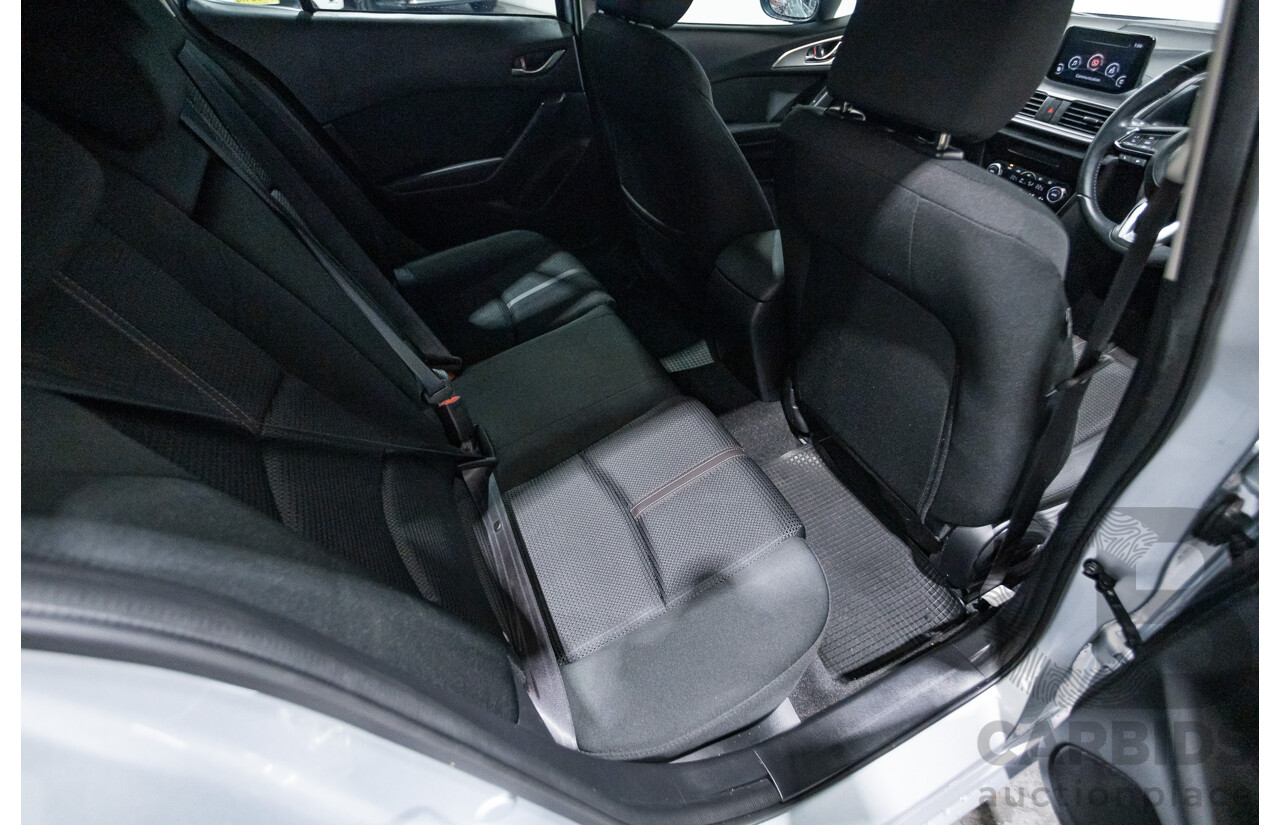 03/2018 Mazda Mazda3 MAXX SPORT BN MY18 5D Hatchback Sonic Silver 2.0L
