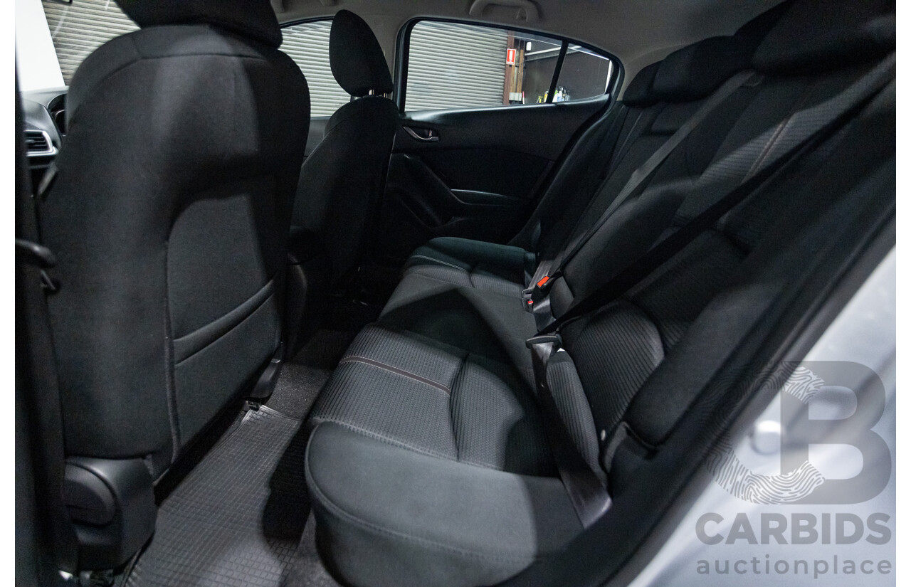 03/2018 Mazda Mazda3 MAXX SPORT BN MY18 5D Hatchback Sonic Silver 2.0L