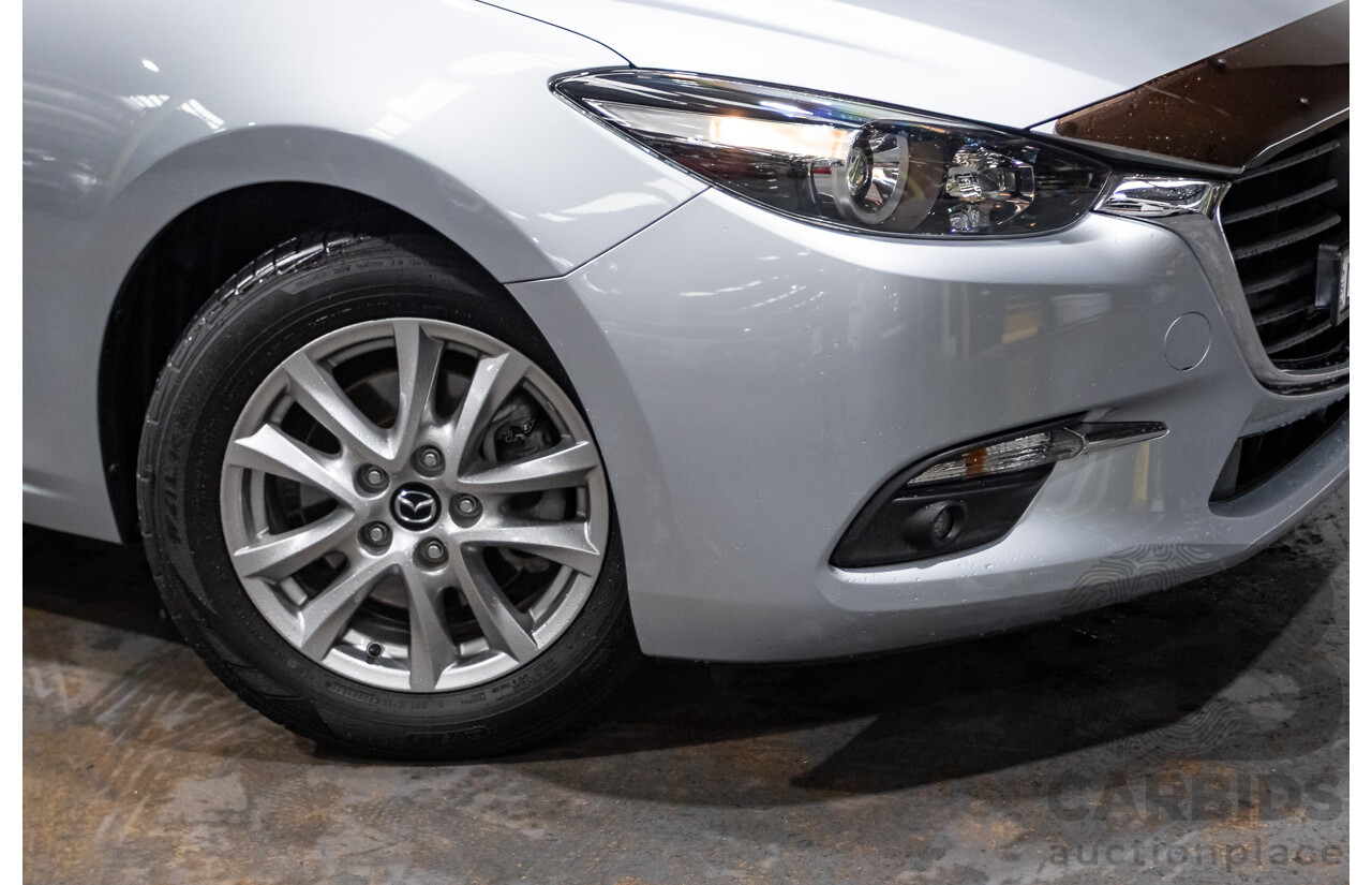 03/2018 Mazda Mazda3 MAXX SPORT BN MY18 5D Hatchback Sonic Silver 2.0L
