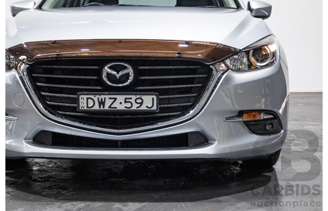 03/2018 Mazda Mazda3 MAXX SPORT BN MY18 5D Hatchback Sonic Silver 2.0L