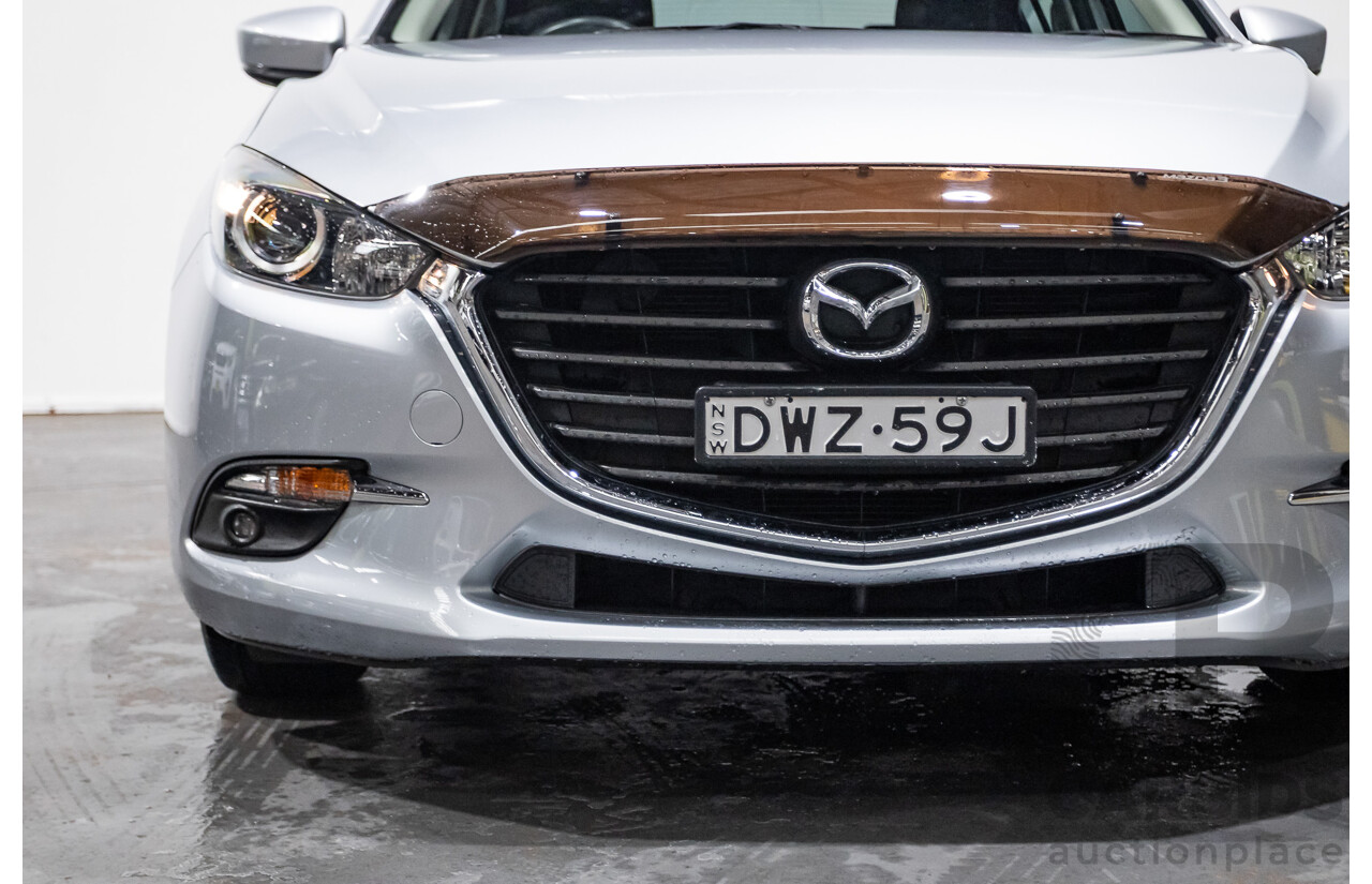 03/2018 Mazda Mazda3 MAXX SPORT BN MY18 5D Hatchback Sonic Silver 2.0L